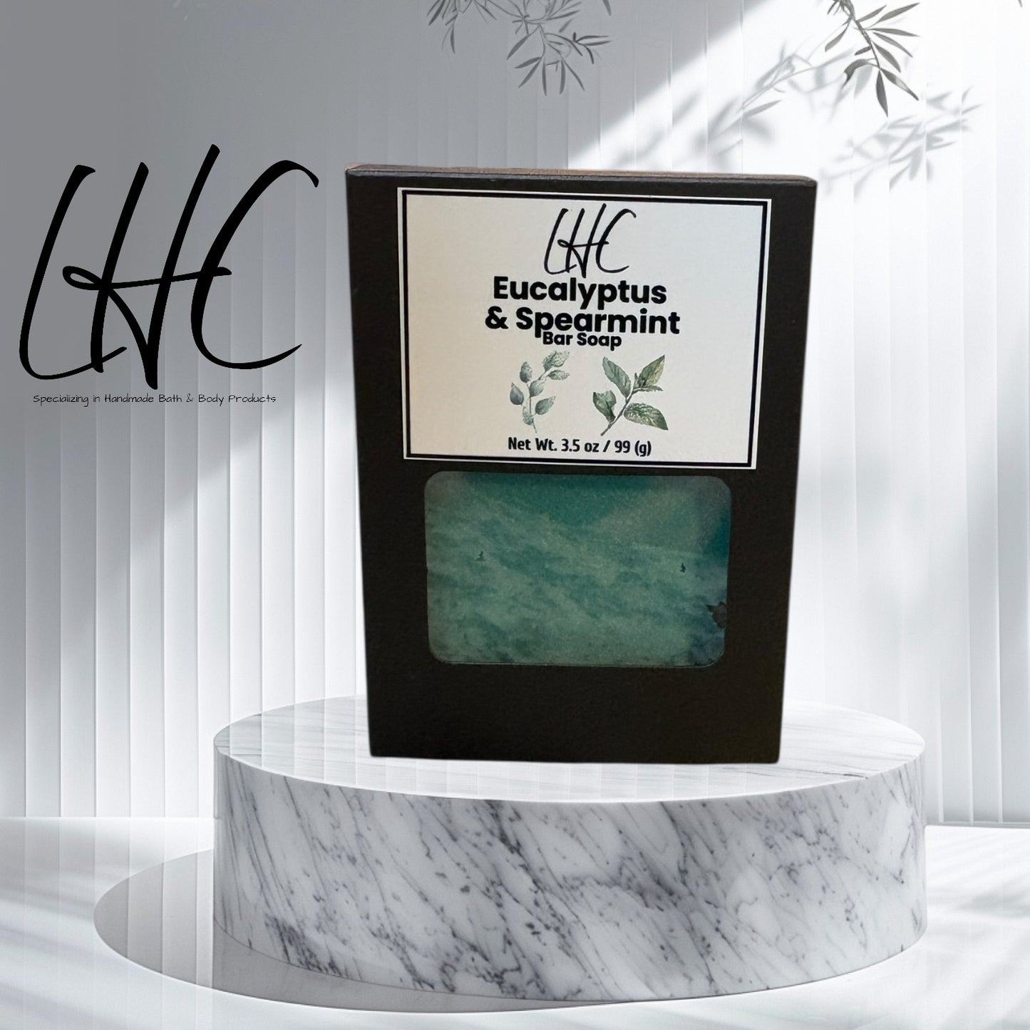 Eucalyptus & Spearmint Bar Soap (Cold Process)