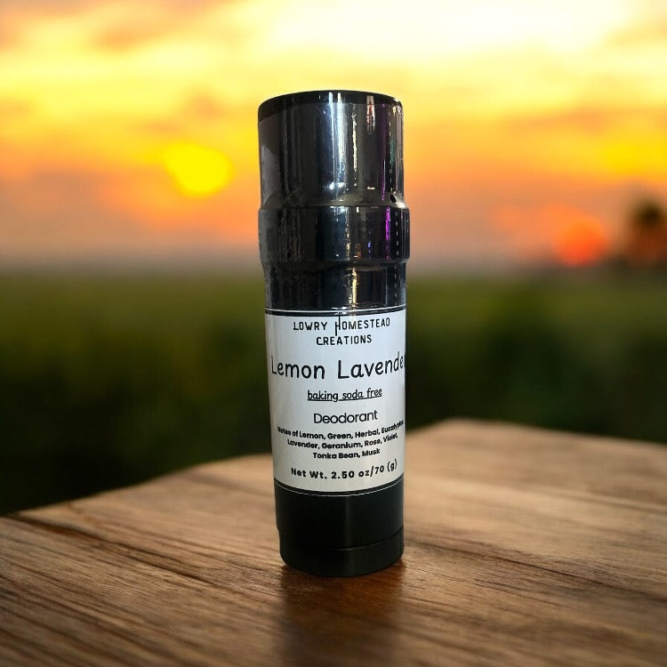 Lemon Lavender Deodorant 2.5 oz