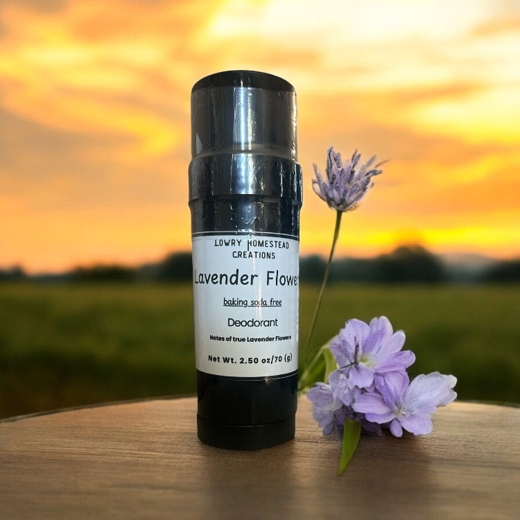 Lavender Flowers Deodorant 2.5 oz