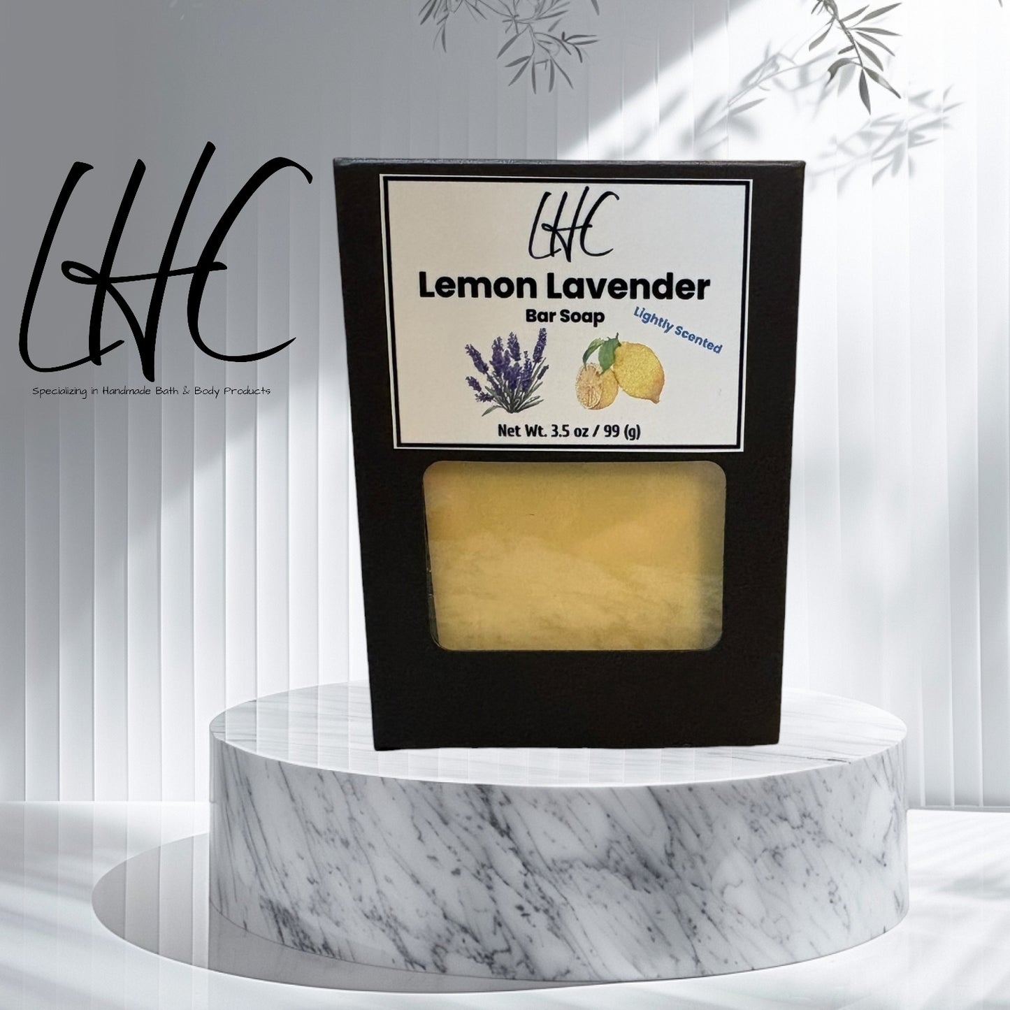 Lemon Lavender Bar Soap (Cold Process)