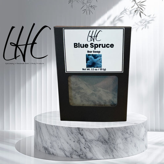 Blue Spruce Bar Soap (Cold Process)