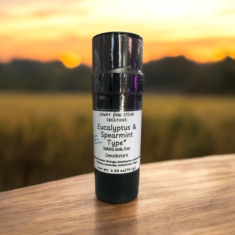 Eucalyptus & Spearmint Type Deodorant 2.5 oz