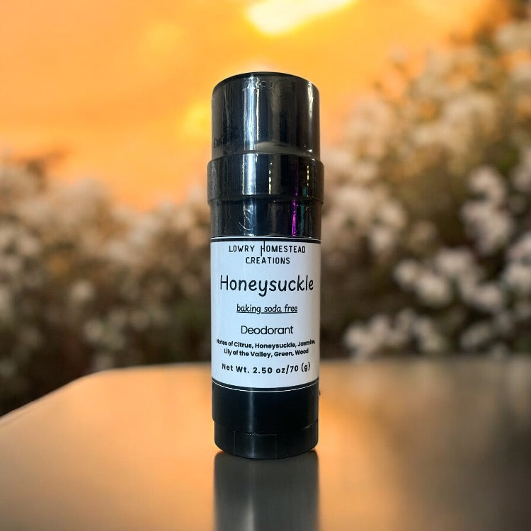 Honeysuckle Deodorant 2.5 oz