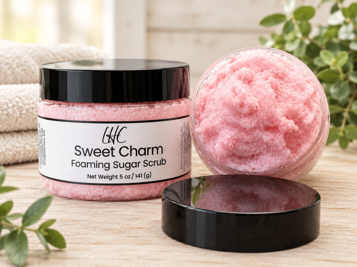 Sweet Charm Foaming Sugar Scrub