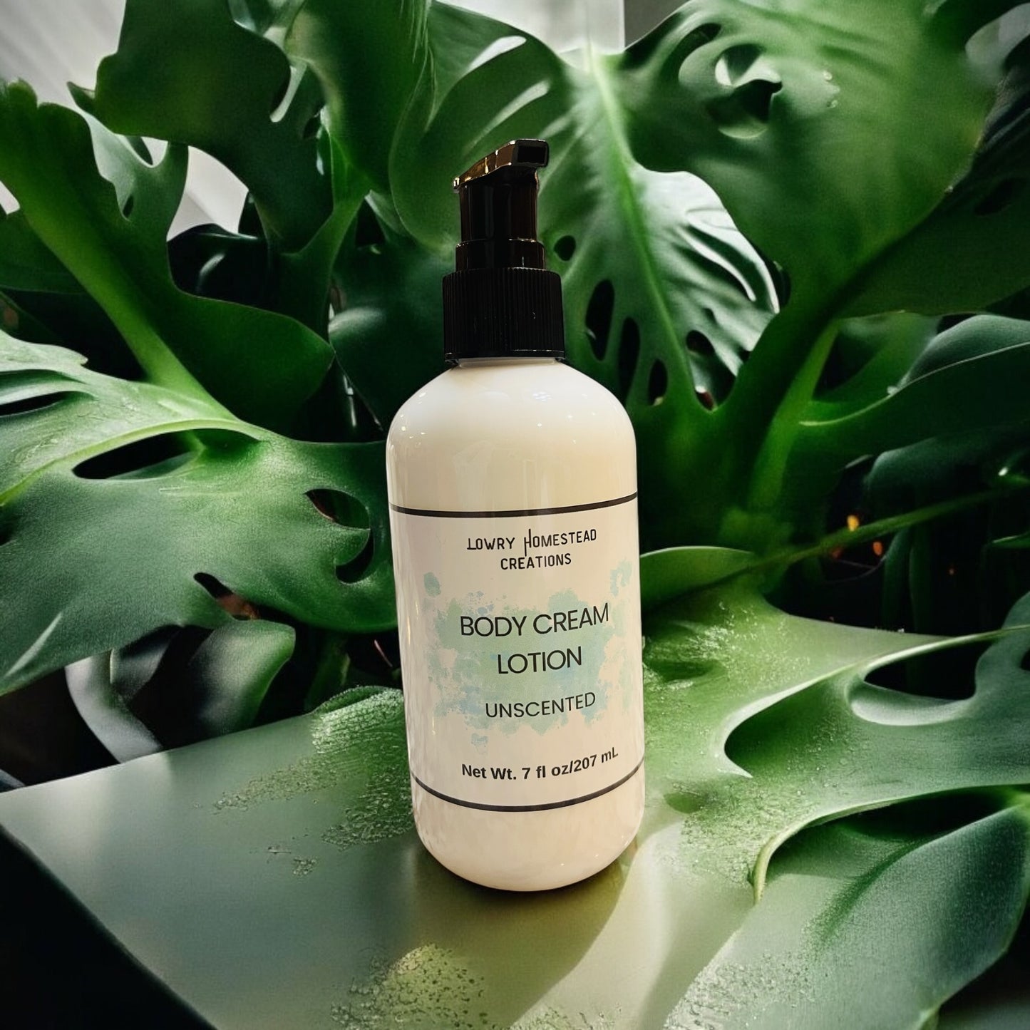 Unscented Body Cream Lotion 7oz