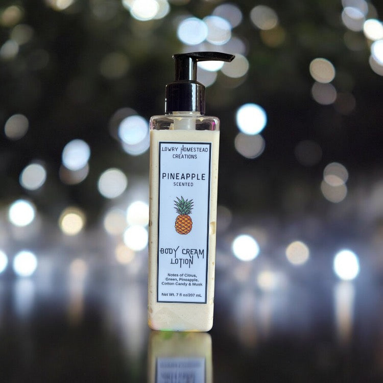 Pineapple Body Cream Lotion 7oz