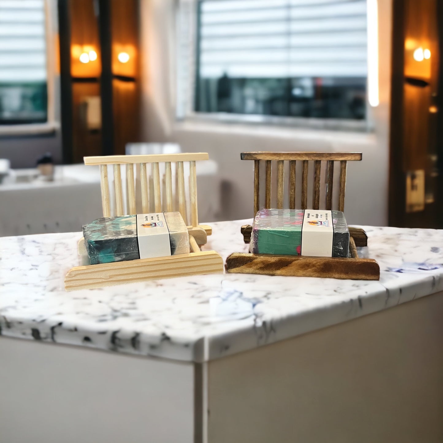 Bamboo Wooden Soap Saver