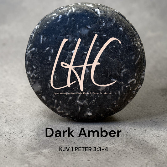 Dark Amber Shampoo Bar 3 oz