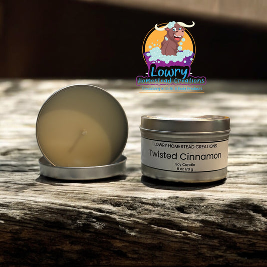 Twisted Cinnamon Candle