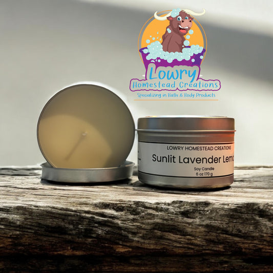 Sunlit Lavender Lemon Candle