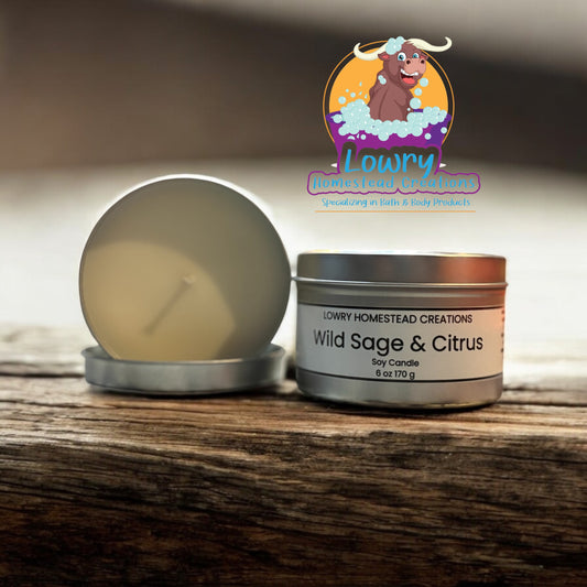 Wild Sage & Citrus Candle