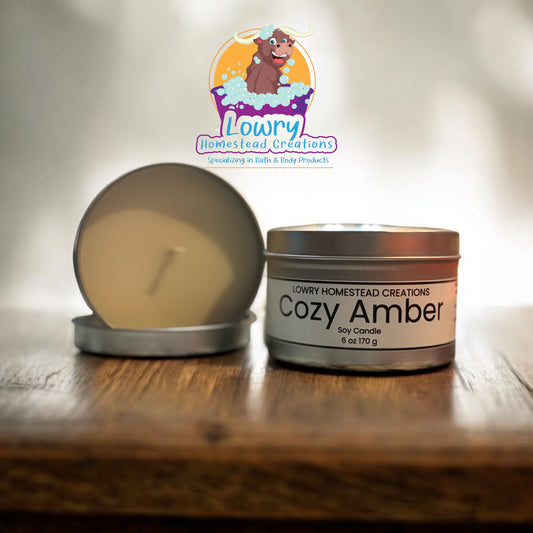 Cozy Amber Candle