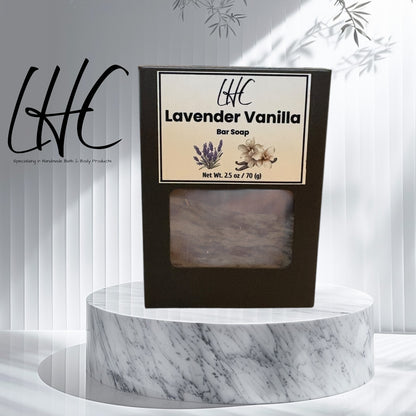 Lavender Vanilla Mini Bar Soap (Cold Process)