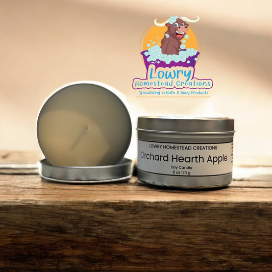 Orchard Hearth Apple Candle