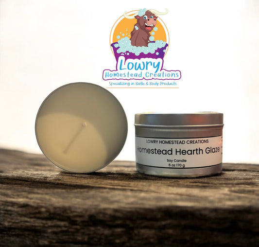 Homestead Hearth Glaze Candle