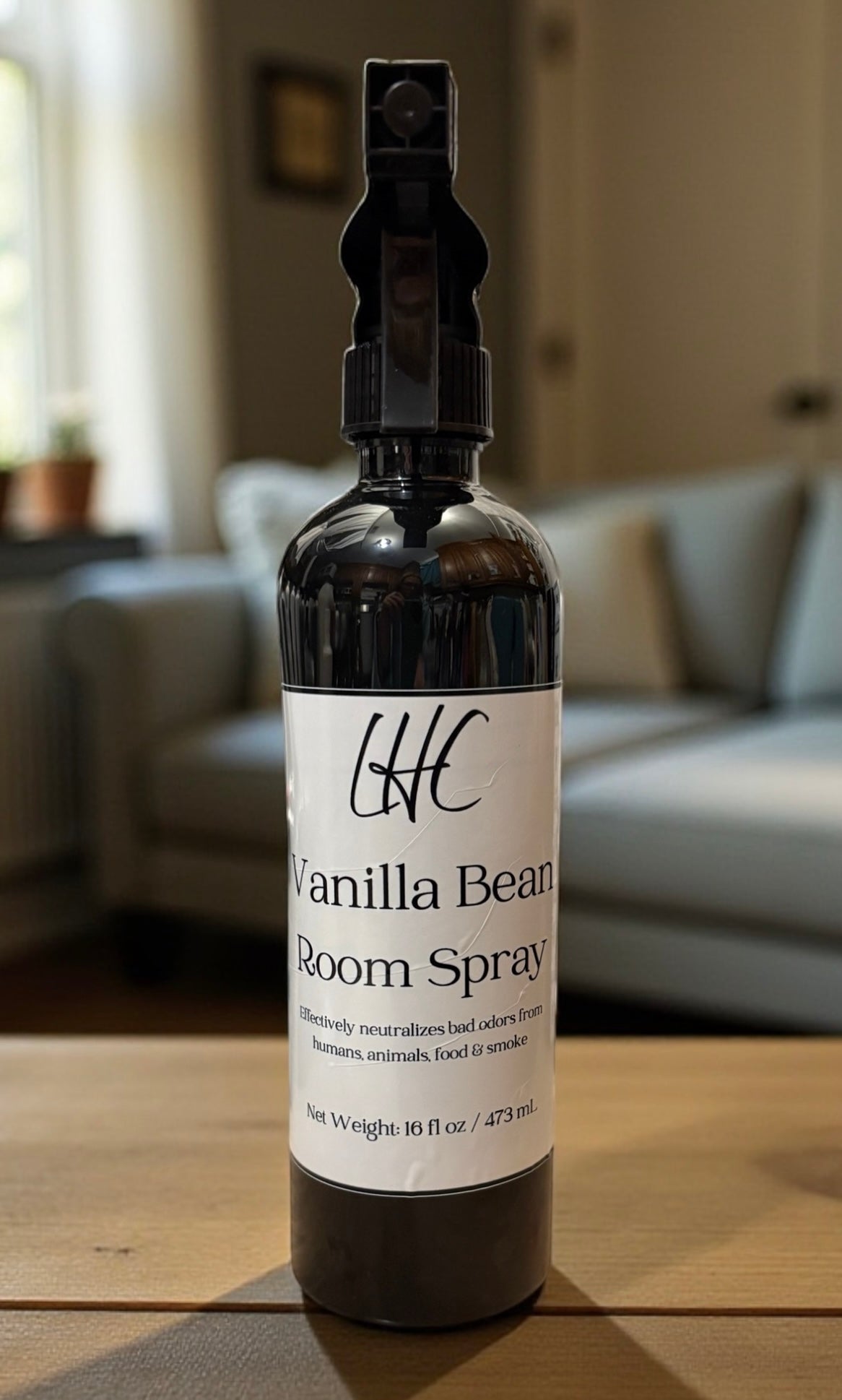 Vanilla Bean Room Spray 16 oz