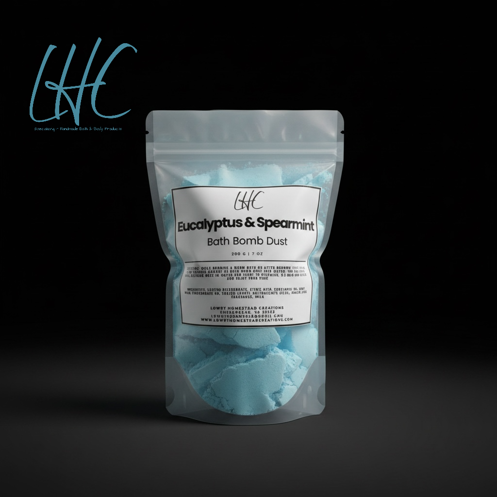 Eucalyptus & Spearmint Bath Bomb Dust