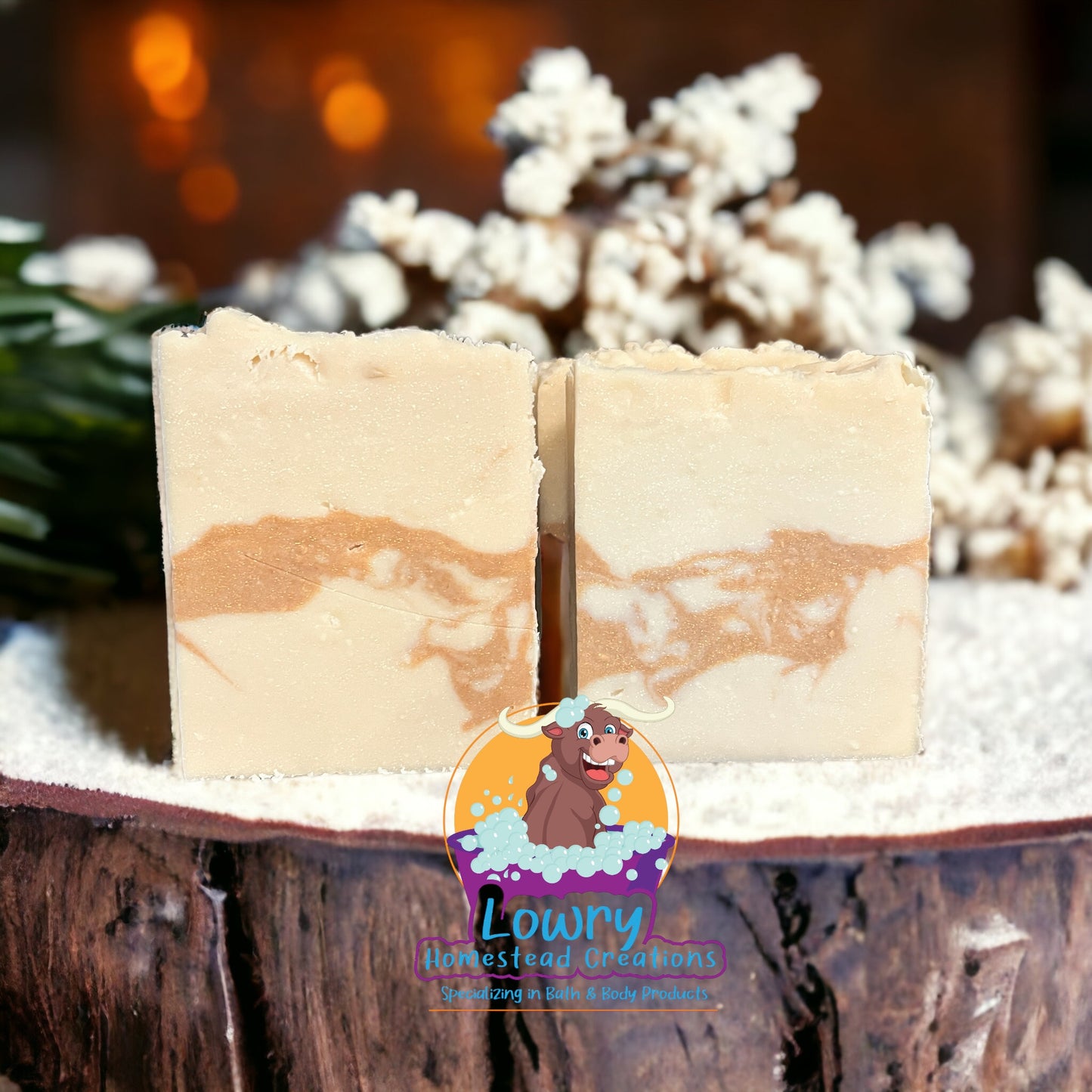 Frankincense & Myrrh Bar Soap (Cold Process)