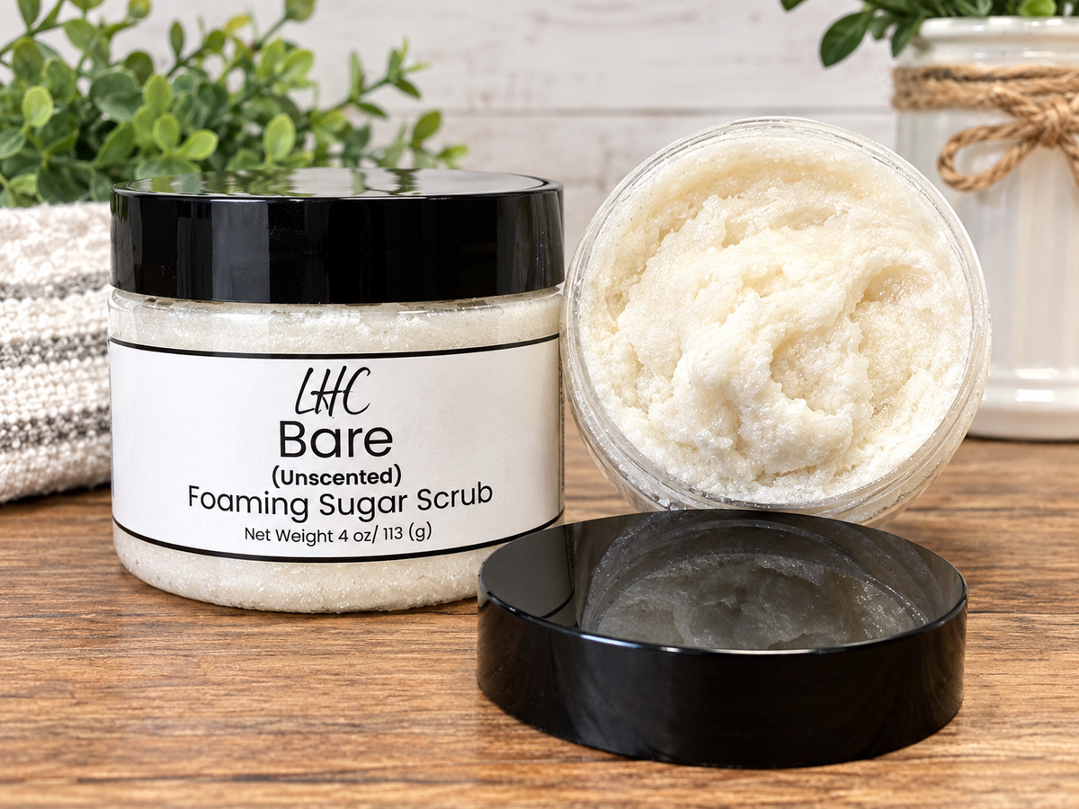 Bare Foaming Sugar Scrub